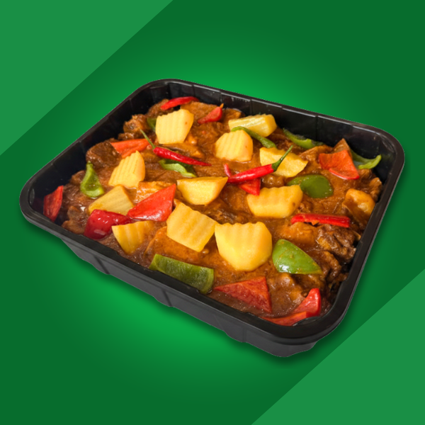 Spicy Beef Kaldereta Tray